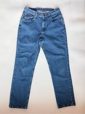 VTG Lee Riders High Waisted Straight Leg Denim Mom Jeans Size 8-10 (Vintage 12)
